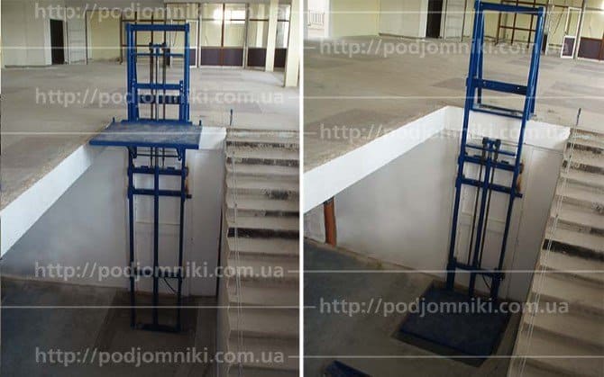 підйомники консольні